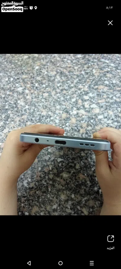 أوبو A3x مستعمل بحالة جيدة وذاكرة 128 جيجابايت ورام 4 جيجا باللون الأزرق السماوي مع كرتونة وشاحن الأ 4