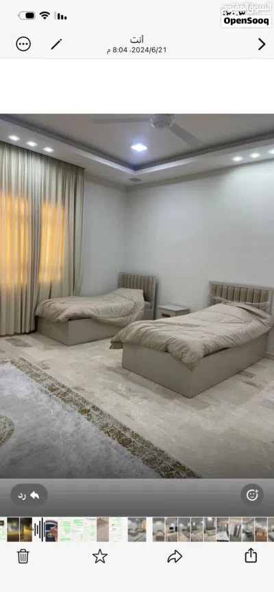 بيت شبه جديده في صحنوت الشماليه تتكون من 3 غرف نوم ومجلس وصاله ومطبخ و 4 حمامات 2