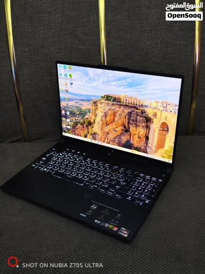 ASUS TUF A16 ADVANTAGE EDITION RYZEN 7 RX 7600S لابتوب العاب قوي جدا للبيع 3