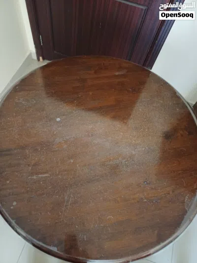 Circular Wooden Dining Table 41.5 diameter 4