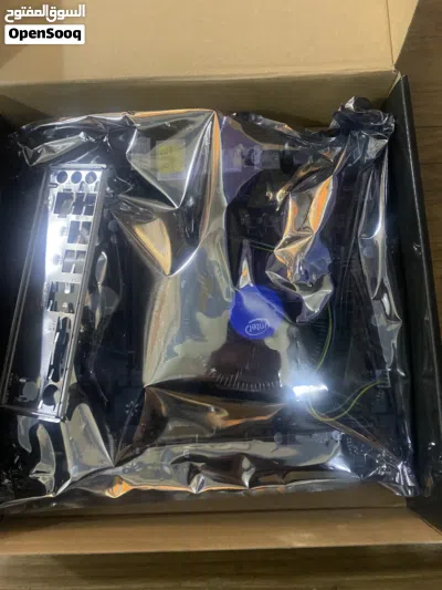 معالج i5-10400f مع بورد h510 asus 4