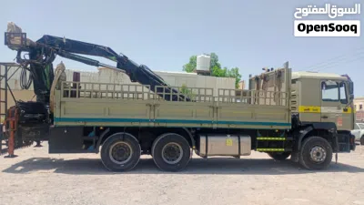 man truck crin 9 ton good condition all 3