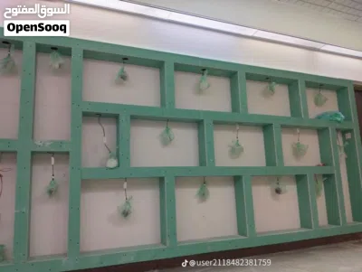 كادر كامل من الخلفة جبسن بورد دقه في لعمل وسرعة Complete back panel, gypsum board, precise workmansh 2