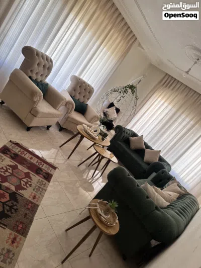 طقم كنب كبتونه7 مقاعد 2
