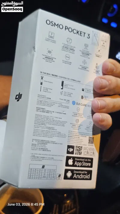 Osmo Pocket 3 opened box 2