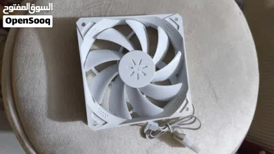فانات Argb لون أبيض 2