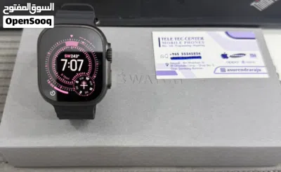 Apple Watch Ultra 3 49MM GPS + Cellular black titanium used. 2