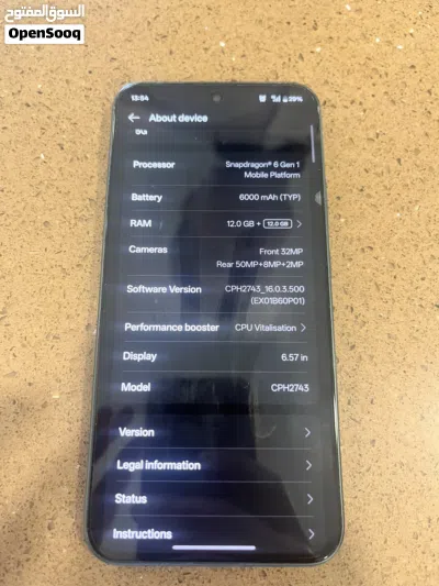 Oppo reno f14 4