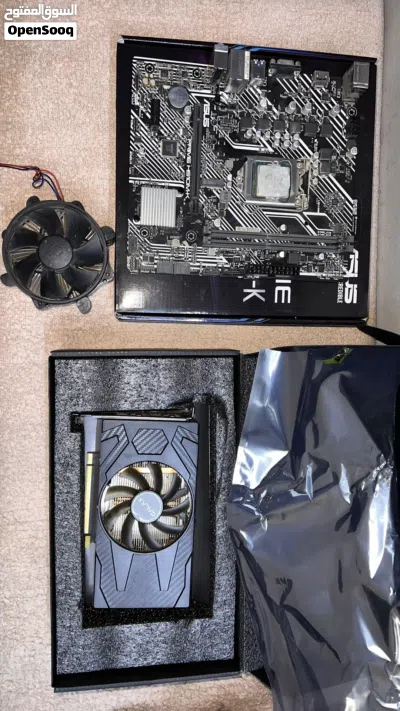 كومبو i5 10400f معالج مع بورد 3