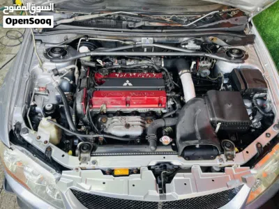 Mitsubishi Lancer Evolution 9 وارد اليابان ممشى قليل بحالة ممتازه متوفره كامله 2