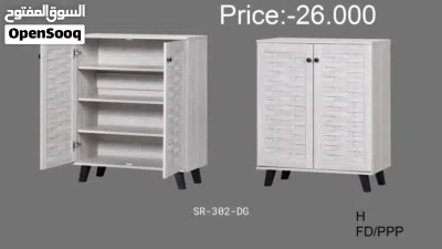 رف أحذية جديد تمامًا ببابين Brand New Shoe Rack 2door 3