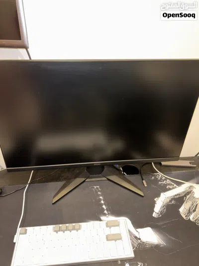 شاشة العاب MSI Gaming Monitor حجم 27 انش مستعمل استعمال خفيف. 180hz و سرعة استجابة 0.5 ms 3