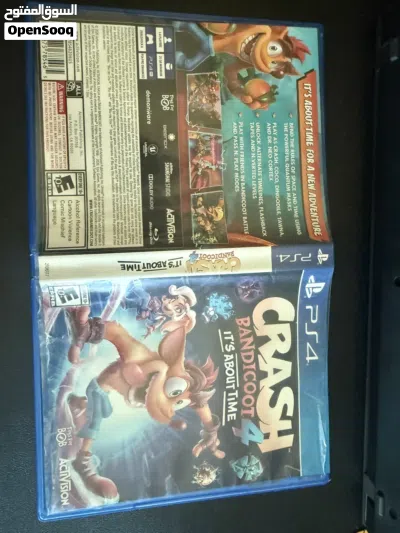 سي دي Crash Bandicoot 4 PS4 بحالة ممتازة 4
