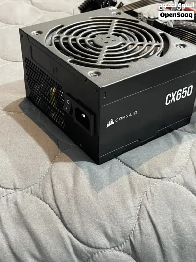 باور سبلاي كورسير Corsair CX650 واط - أخو الجديد ونظيف جداً 4