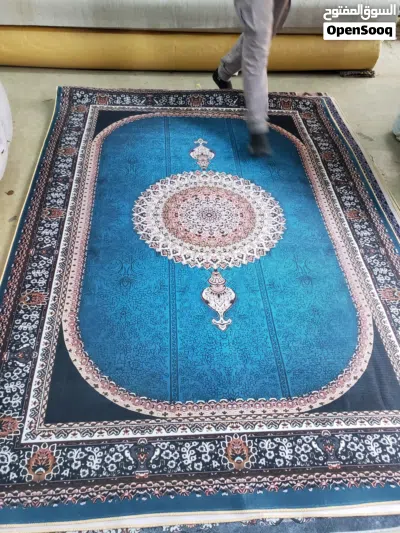 سجاد ثري دي 3D بالوان ممتازه تواكب المواضه الجديده واشكال متعدده مقاس 1،6 في 2،3 ومقاس 2 في 3 3