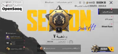 حساب ببجي عالميه لفل 52 4