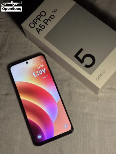 أوبو OPPO A5 Pro 5G (مساحة 256GB) نظيف جداً للبيع 4