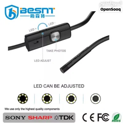 متوفر لدينا كاميرات المنظار USB بطول السلك 3متر و10متر وبجودة عالية HD 3
