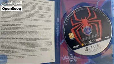 شريط سبايدر مان ماليز موراليس نسخه Ps5 نظيف 3