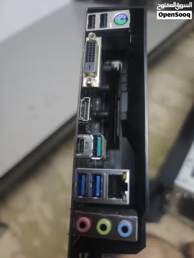 لوحة ام احترافية asus TUF Gaming b450 + مبرد ستوك am4 2