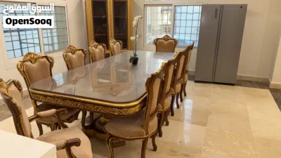 طقم سفرة ملكي فاخر مع بوفيه عرض – بحالة ممتاز 2