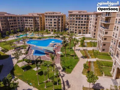 شقه للبيع184 متر بالقرب من الجامعه الامريكيه كونكورد بلازا اول سكن تكمله اقساط مع الشركه فيو ال 3