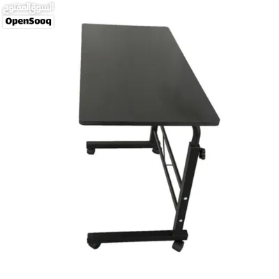 طاولات لابتوب مكتب متحركة بجميع التصاميم خشب قاعدة حديد بعجلات Laptop Desk متوفر بالوان Table mate 2
