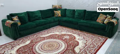 طقم كورنر فخم مع مجوزه +سجادة للبيع 4