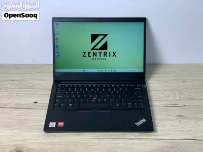جهاز Lenovo ThinkPad E14 هو حاسوب محمول (لابتوب) متين وموثوق مصمم بشكل أساسي لإنجاز الأعمال،والدراسة 3