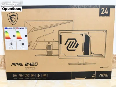 شاشة الجيمنج القوية MSI MAG 180 هيرتز لعشاق الألعاب +كيبورد اضاءة+ماوس لاسلكي+سماعات راس اضاءة 2