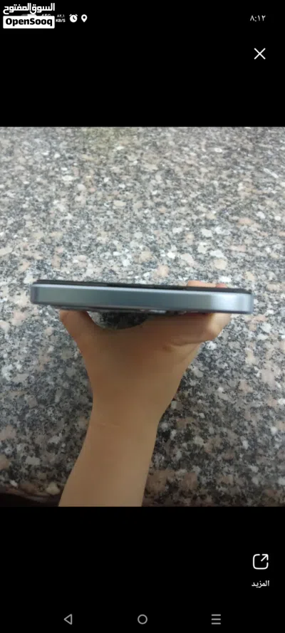 أوبو A3x مستعمل بحالة جيدة وذاكرة 128 جيجابايت ورام 4 جيجا باللون الأزرق السماوي مع كرتونة وشاحن الأ 3