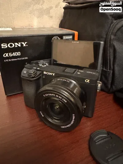 كاميرا Sony A6400 مع عدسة 16-50mm للبيع 3