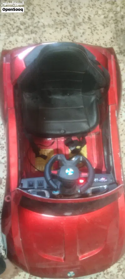 سياره اطفال BMW للبيع شغاله مع شاحن 4