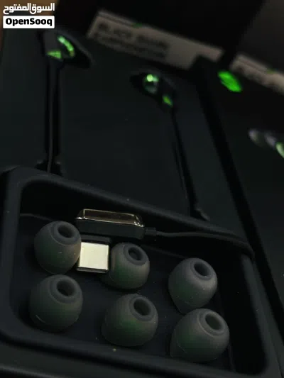 سماعة بلاك شارك للالعاب ومكالمات تايب سي كوع مائل للأسفل BLACK SHARK EARPHONES 2 Type-C 2