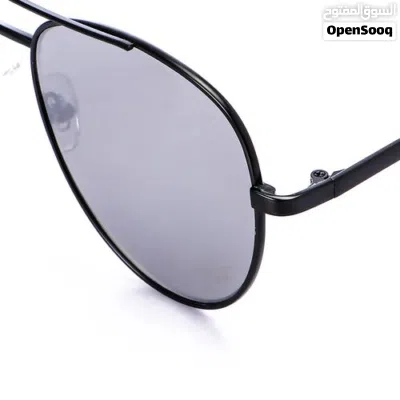 Dalydress Mirror Metal Sunglasses - Silver & Black 2