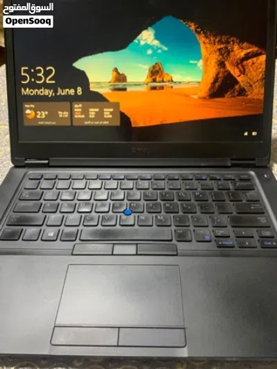 لابتوب Dell كسر زيرو i7 8850H 16GB RAMS 512GB SSD NVMe Vega Mx 130 2gb 4