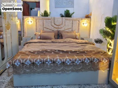 غرفة نوم ملكي 2027 فخامة استثنائية بتصميم كلاسيكي مذهل جاهزة للتحميل فوراً خشب ماليزي أصلي KTS رقم 1 3