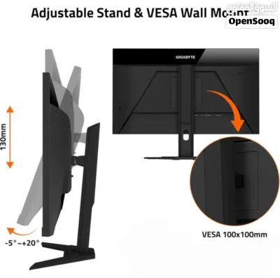 شاشة GIGABYTE M28U 28" IPS 4K 144Hz 3