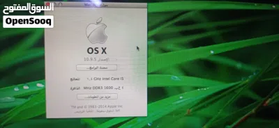 للبيع استعمال خفيف سعر 150 دينار ذاكرة 4 غ ب سريع الاستخدام mac book air 3