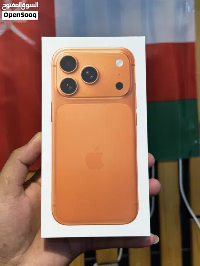New iPhone 17 pro. 256 Gb Orange Arbic version 2