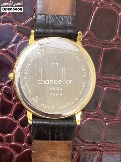 vintage Chancellor gold-plated 3