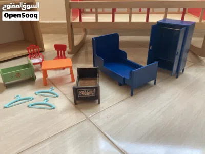 Dollhouse + Doll cradle 2