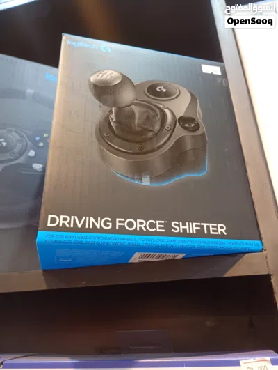 عجلة قيادة Logitech G29 مع ذراع تبديل السرعات Logitech g29 and gear shifter 4