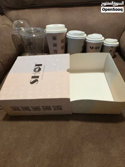 Coffee Cups أكواب قهوة وحلويات للكافيهات والمطاعم بأقل سعر 3