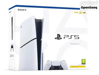 متوفر 3 أجهزة Play Station 5 بحالة ممتازة PS5 FAT جهازان PS5 Slim جهاز 4