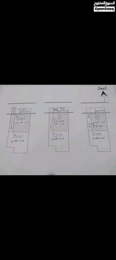 عقار من ثلاث طوابق مستقلة 4
