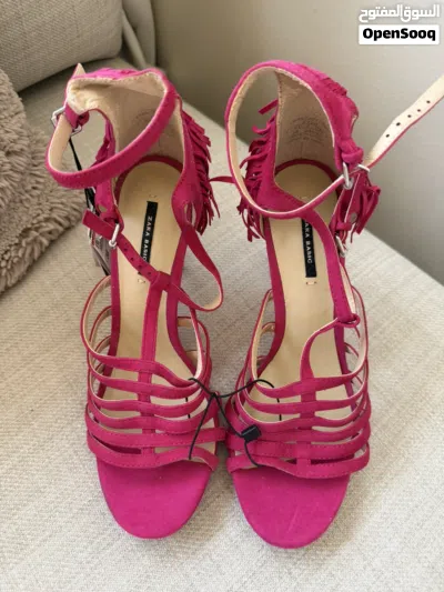 Hot Pink High Heels. Brand: Zara 2