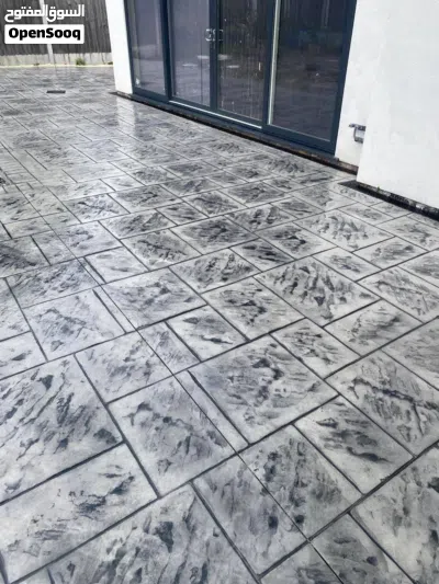 stamped concrete construction خراسانة مطبوعة 3