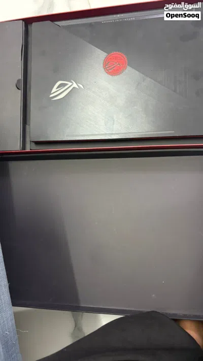 لابتوب ASUS ROG Gaming استخدام شبه جديد مع الكرتون والملحقات 3