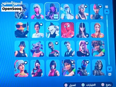 حساب فورت نايت نادر مره شوف الوصف 2